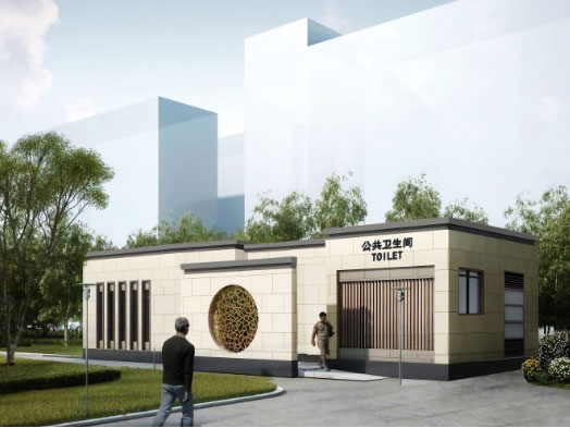 昌洒镇豪华组装型移动厕所